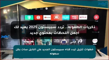 خطوات تنزيل تردد قناة سبيستون الجديد على النايل سات بكل سهولة